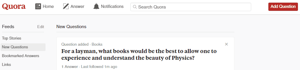 Quora is a great place to find what questions your audience is asking for any possible topic.